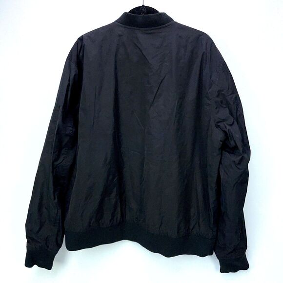 Old Navy Classic Full Zip Black Windbreaker Rain Jacket Pullover Mens Size XXL - Picture 3 of 9